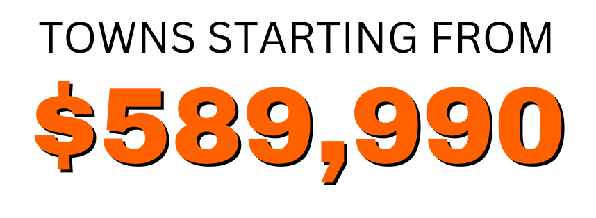 Empire canals TOWNS STARTING FROM $589,990 offer